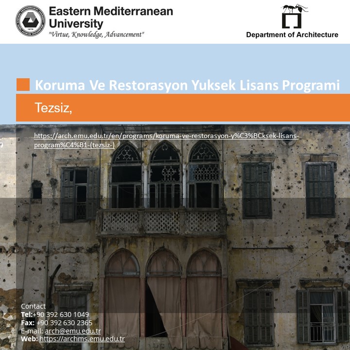 Department of Architecture Department of Architecture EMU